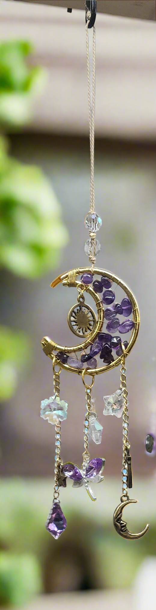 Baby Crystal Hanging Suncatchers : Car / Bag / Phone / Office