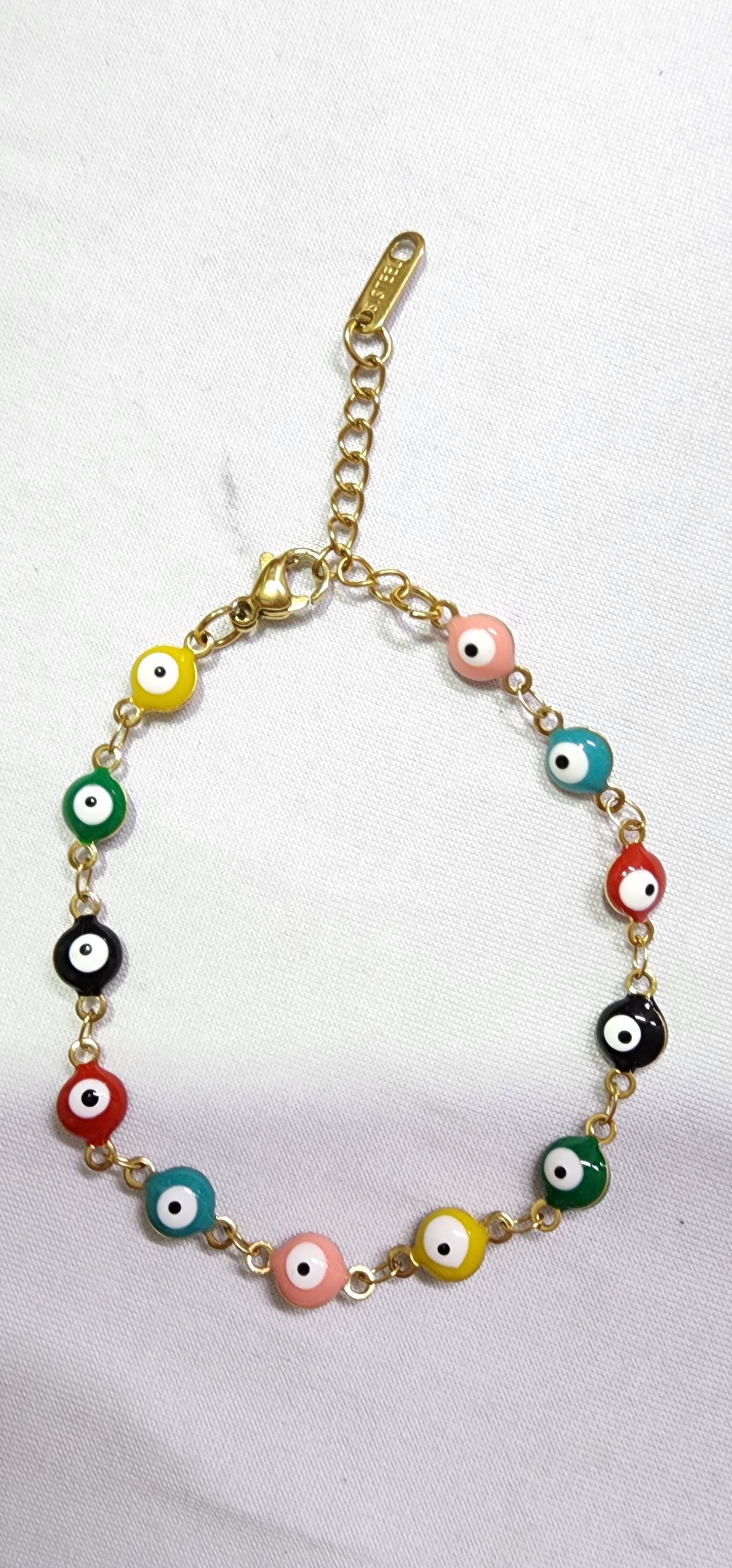 Bracelet or Anklet Evil eye style
