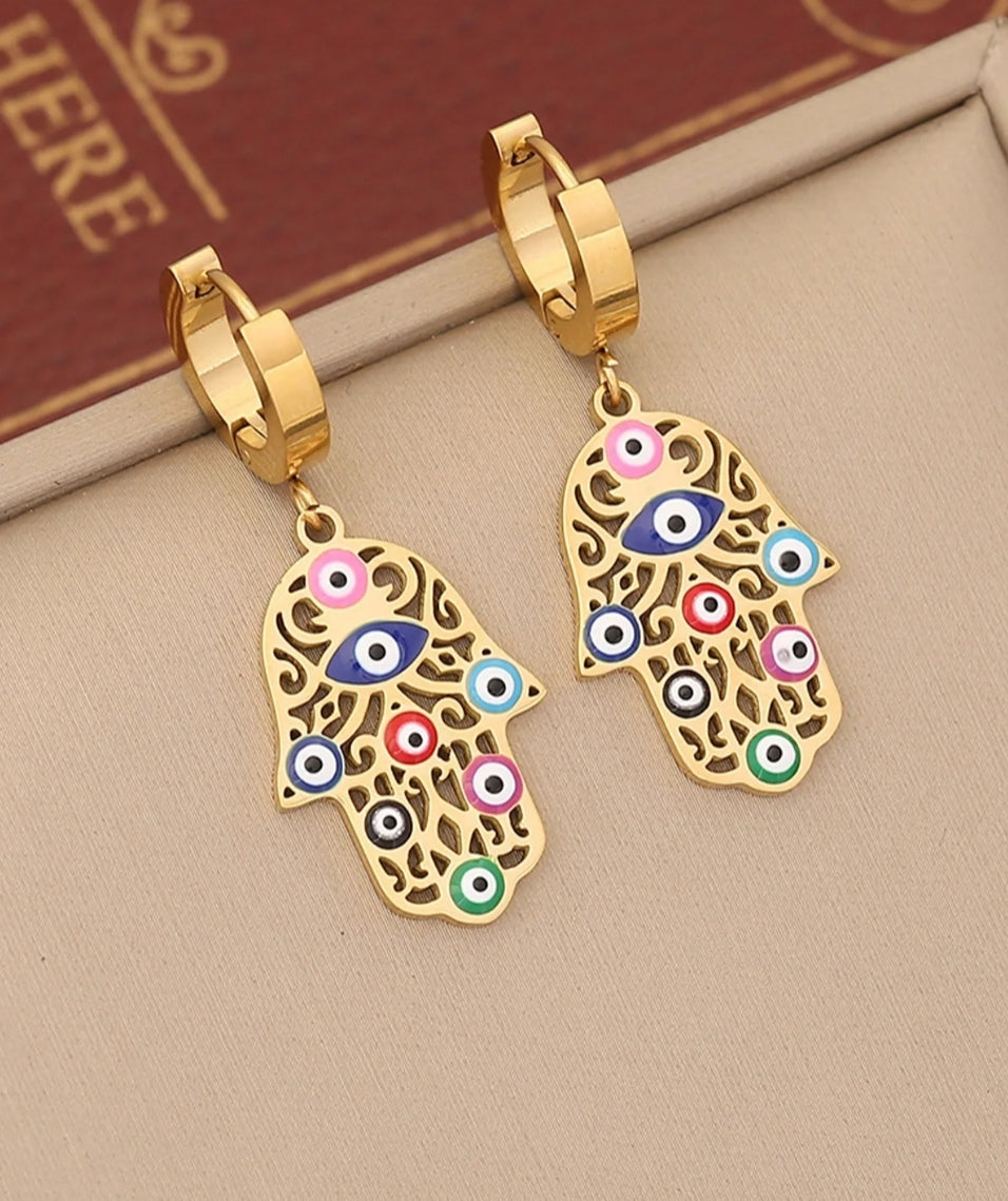 Trendy Dainty Classic Evil eye, Hamsa 🪬 Jewellery
