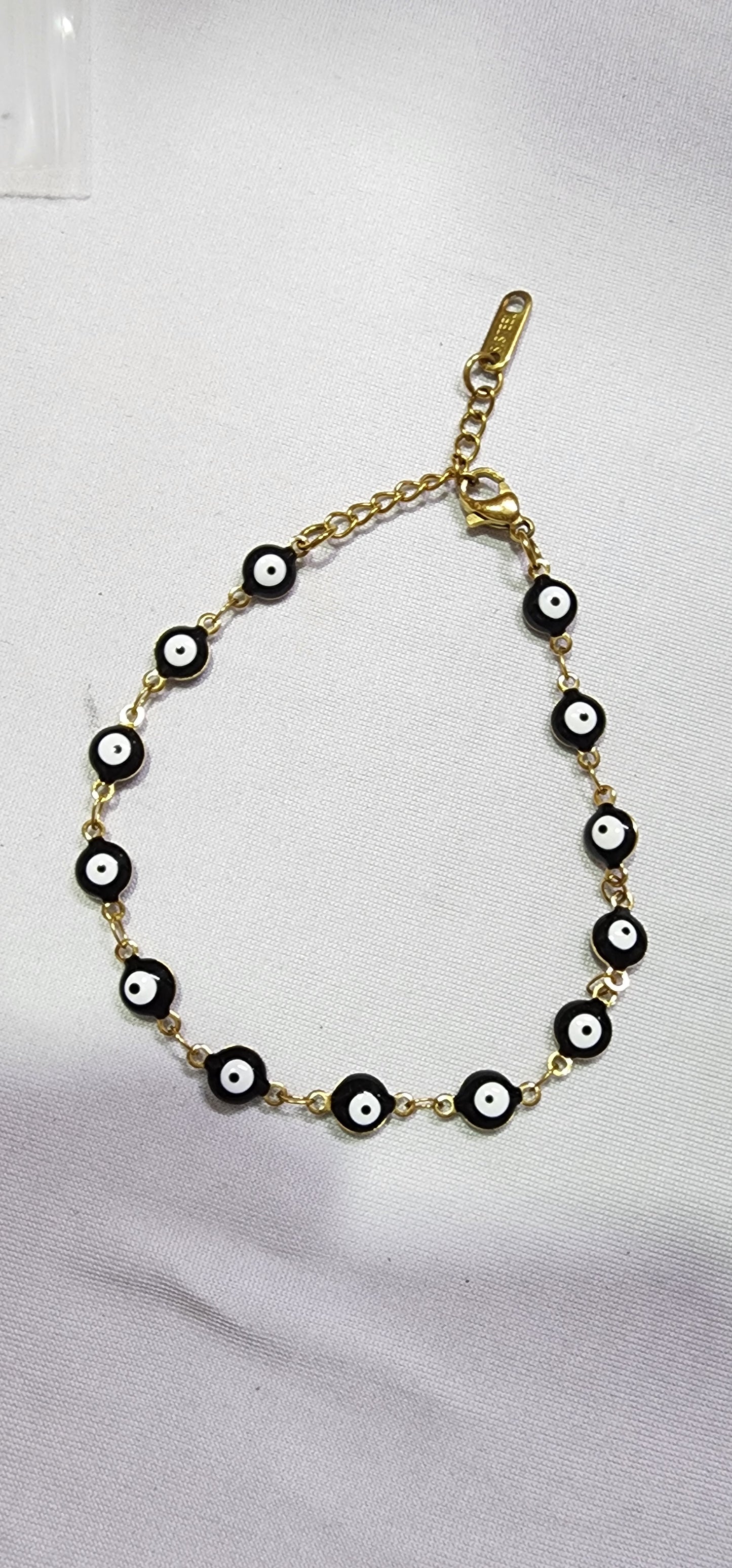 Bracelet or Anklet Evil eye style