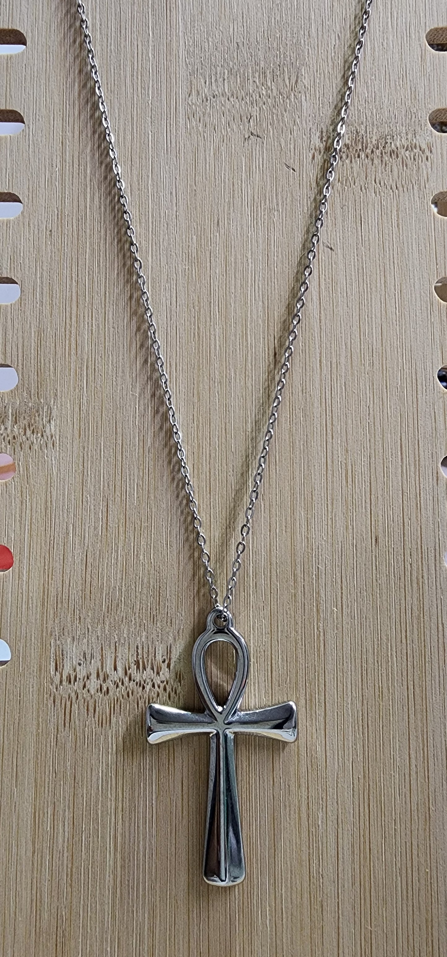 Necklace: Egyptian Symbol Ankh, Cross