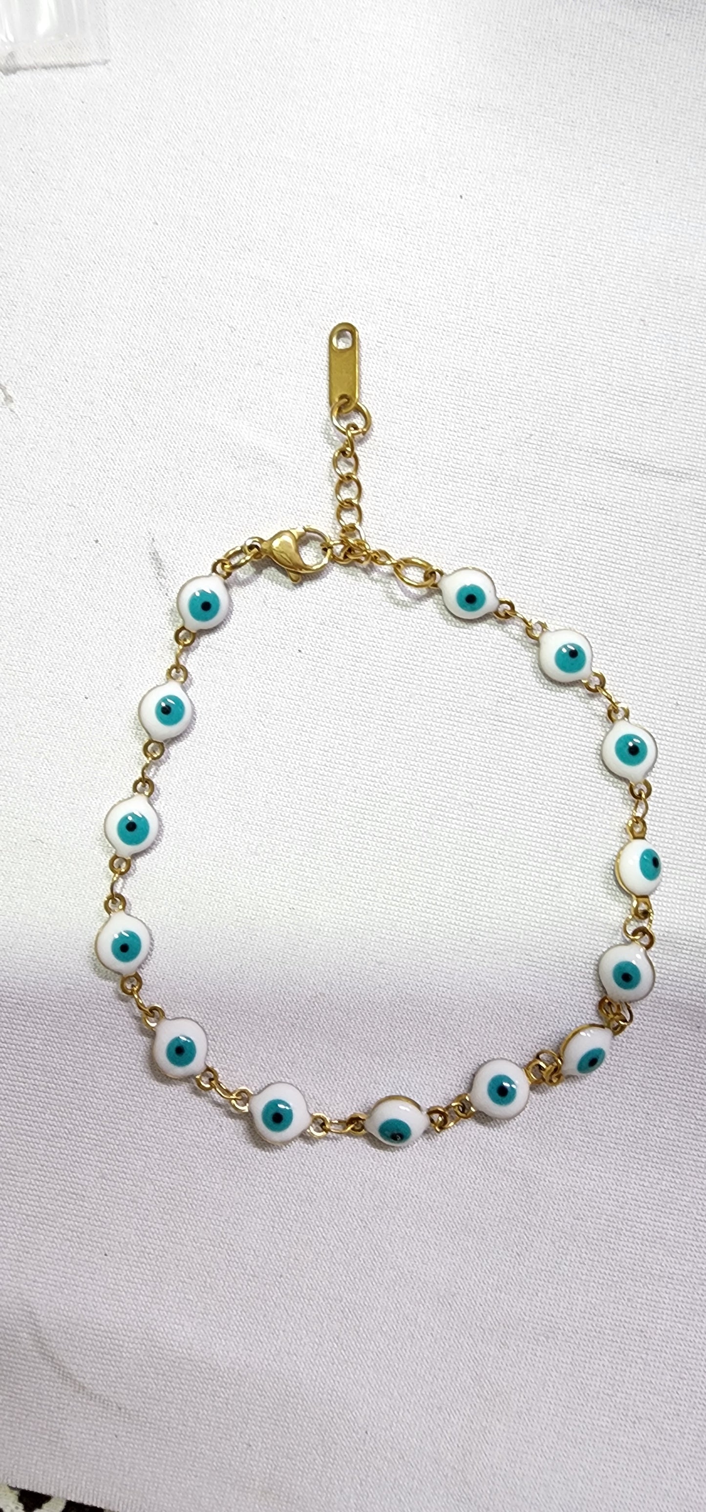 Bracelet or Anklet Evil eye style