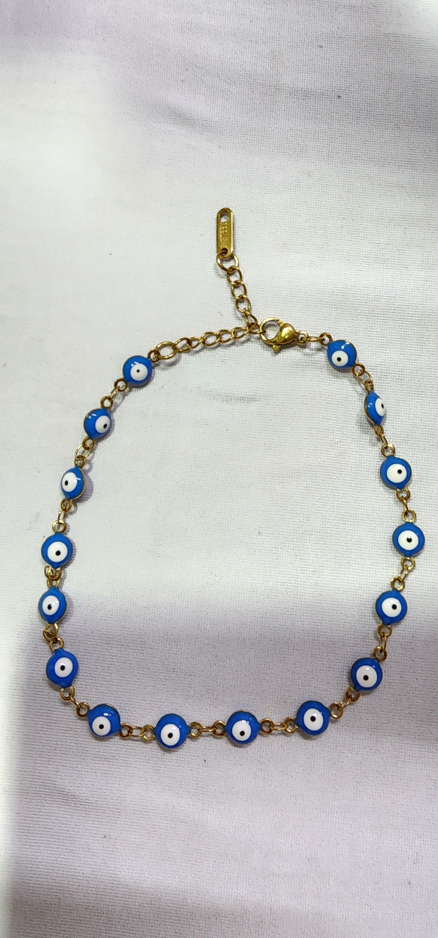 Bracelet or Anklet Evil eye style