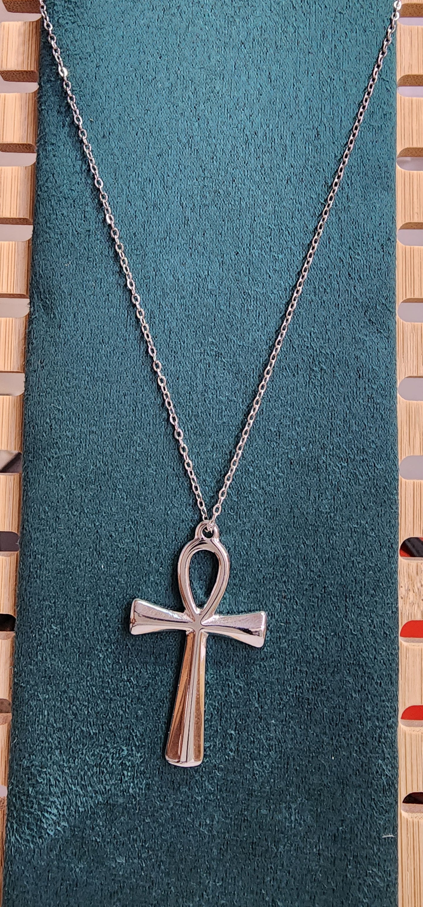 Necklace: Egyptian Symbol Ankh, Cross