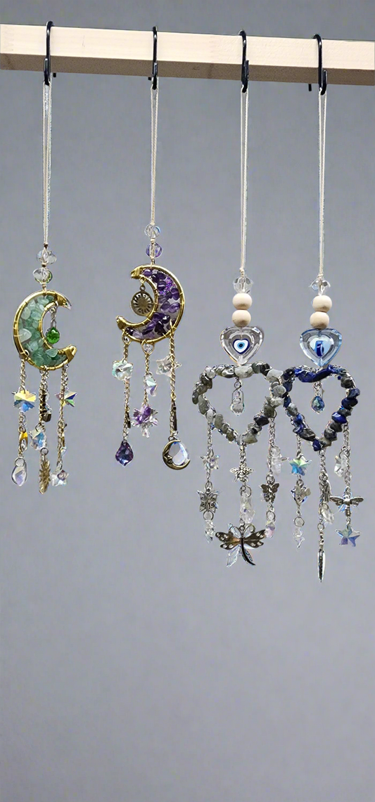 Baby Crystal Hanging Suncatchers : Car / Bag / Phone / Office