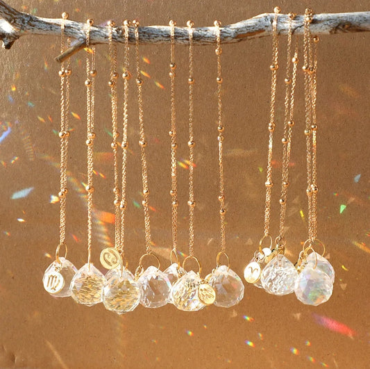 Suncatcher for the Car, bag or office with all the Zodiac.
