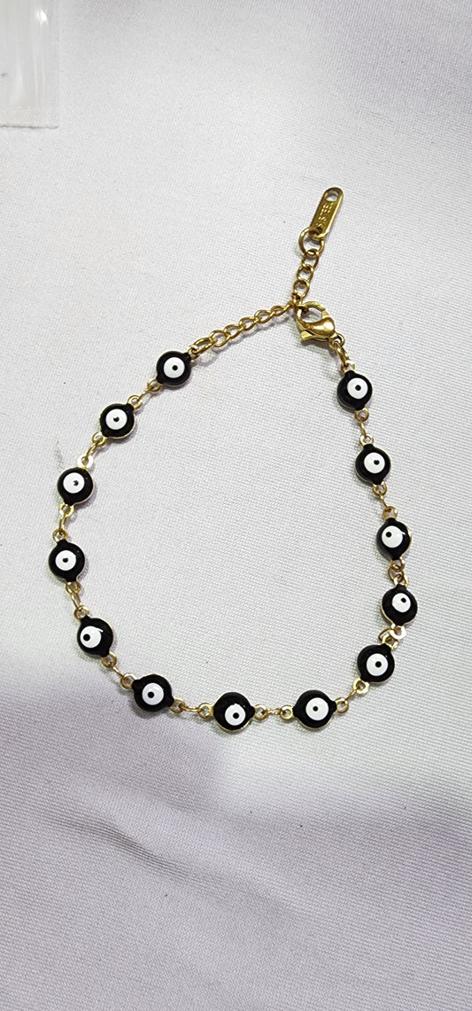Bracelet or Anklet Evil eye style