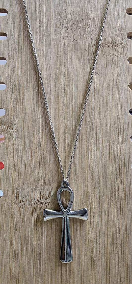 Necklace: Egyptian Symbol Ankh, Cross